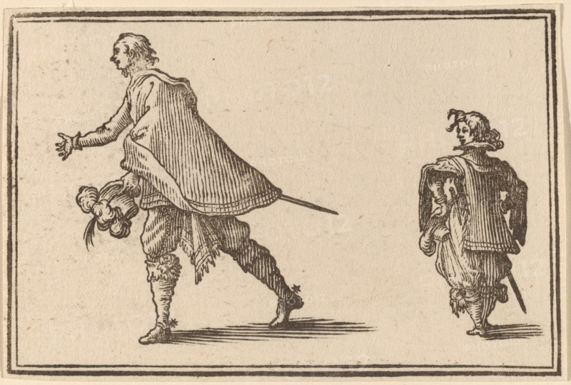 Gentleman and His Page, 1621.