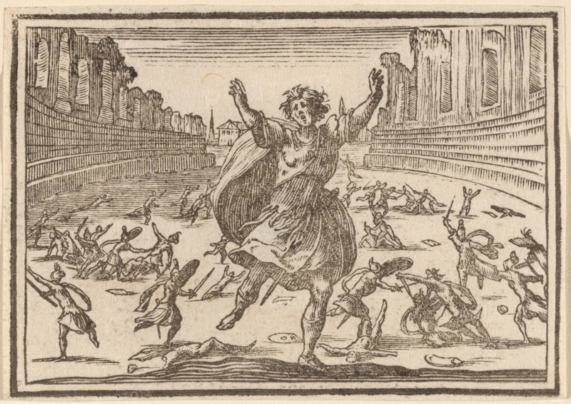 Skirmish in a Roman Circus, 1621.