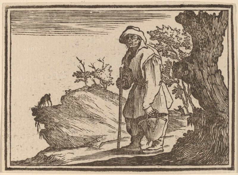 Peasant with Sack, 1621.