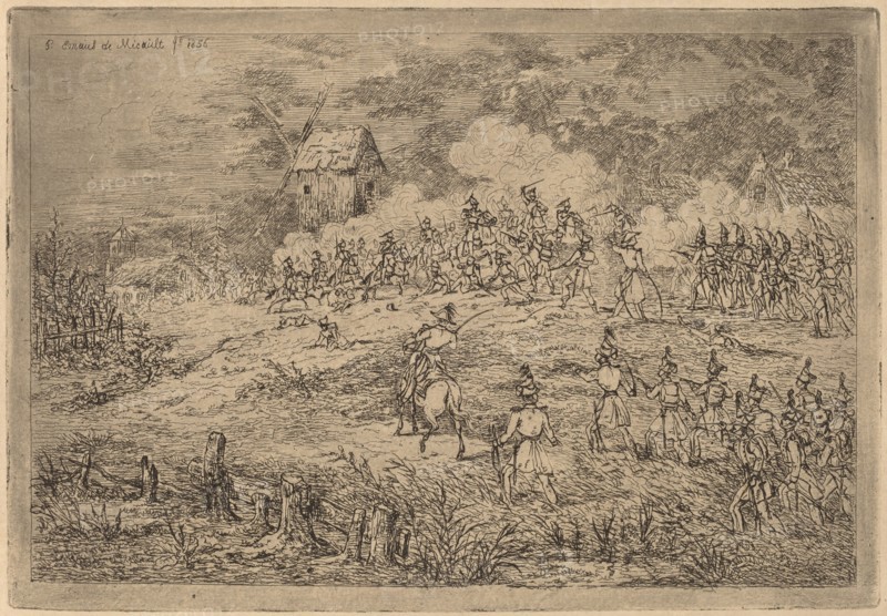 Charge of the Cavalry (Charge de cavalerie contre des chasseurs), 1856.