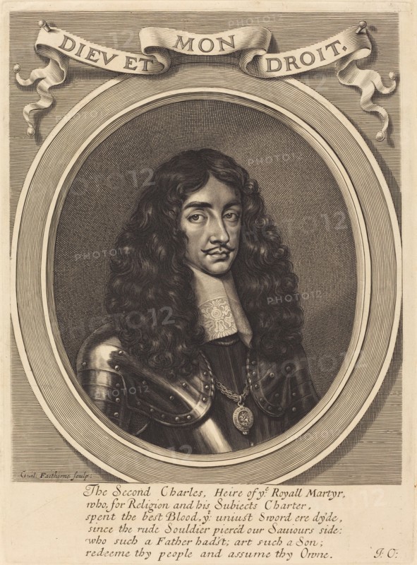 Charles II, 1650s.