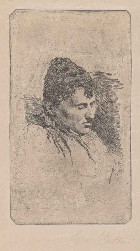 Portrait of the Artist's Second Wife [Ritratto della seconda moglie], 1903.