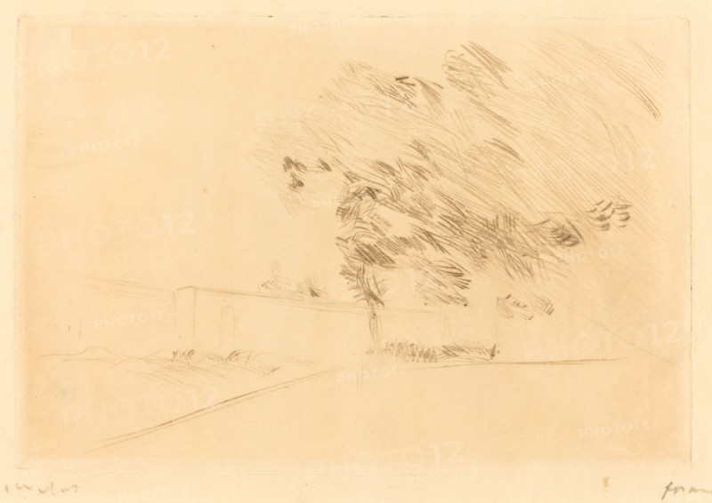 In the Park at Versailles (first plate), 1909.