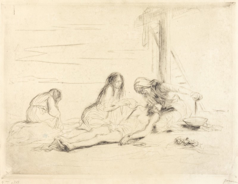 Pietà (first plate), 1910.