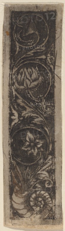 Oblong Ornament Panel, c. 1480/1510.