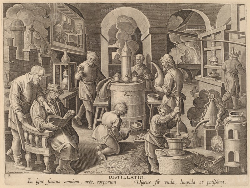 Distillation: pl.7, c. 1580/1590.