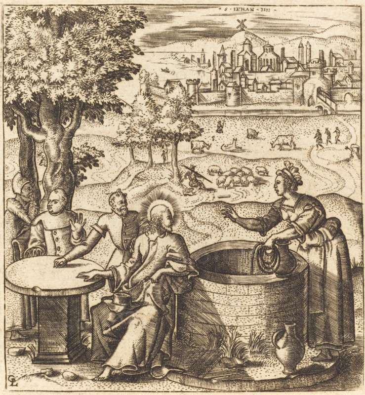 Christ and the Woman of Samaria, probably c. 1576/1580.
