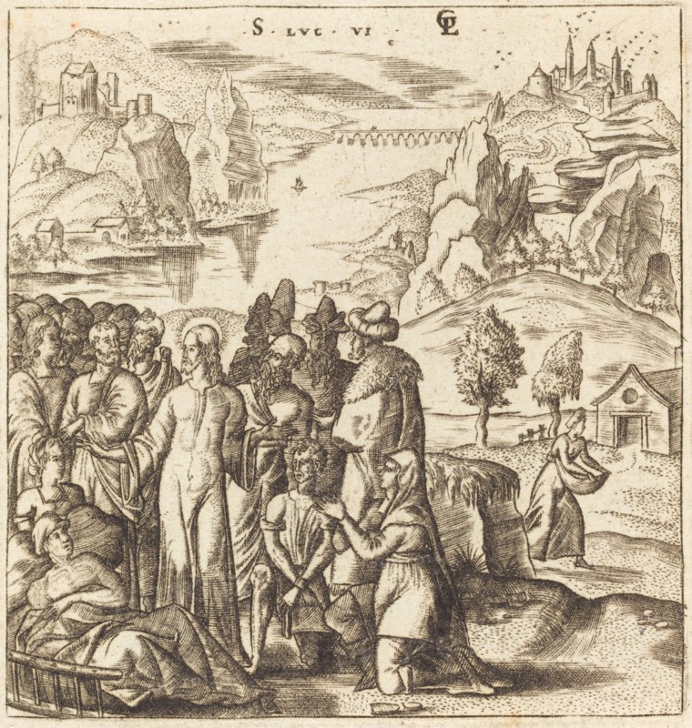 Christ Heals the Sick, probably c. 1576/1580.