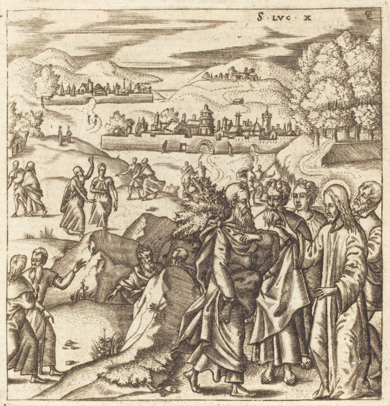 The Mission of the Seventy, probably c. 1576/1580.