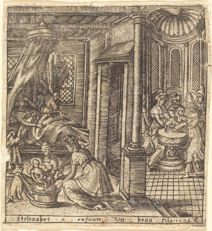 The Birth of John the Baptist, 1576.