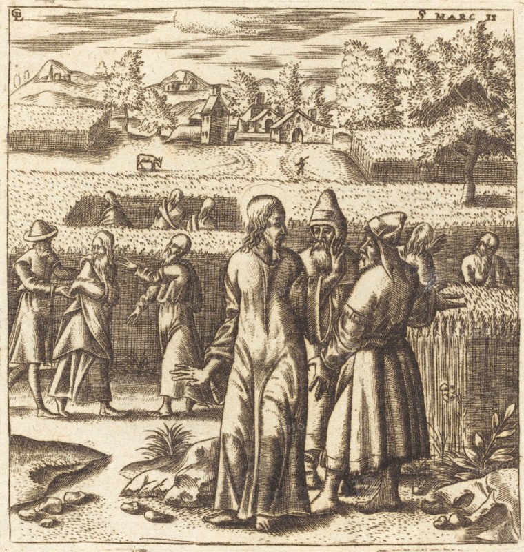 Christ and the Sabbath Laws, probably c. 1572/1580.
