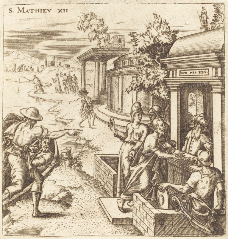 The Man Healed of the Withered Hand, probably c. 1576/1580.