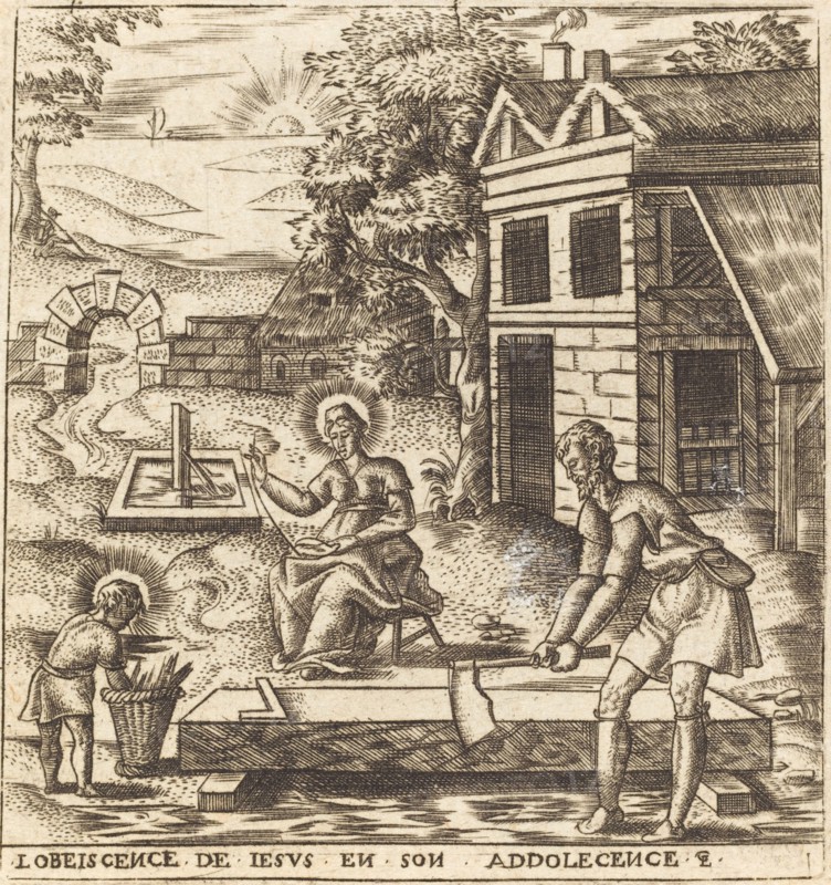 Jesus the Obedient Son, probably c. 1576/1580.