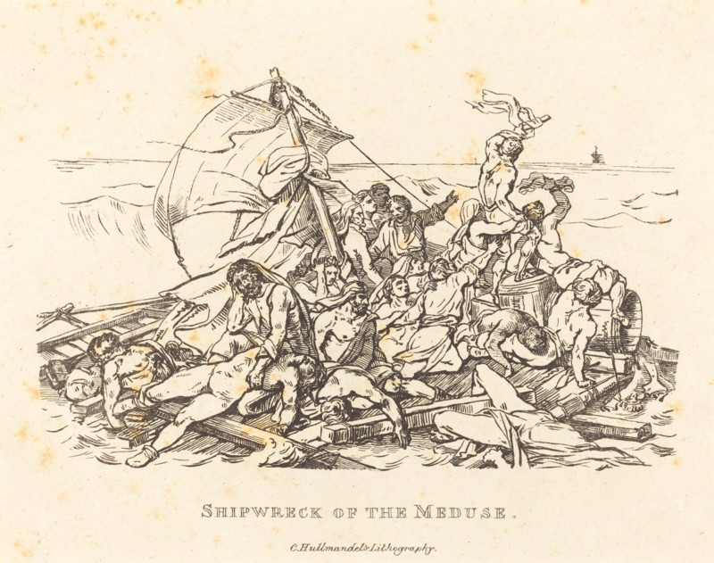 Shipwreck of the Meduse, 1820.