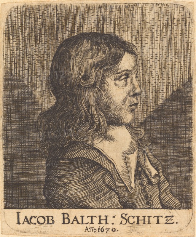 Jacob Balthazar Schitz, 1670.