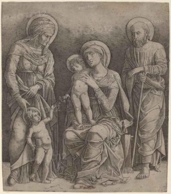 Holy Family with Saint Elizabeth and the Infant Saint John, c. 1495/1505.