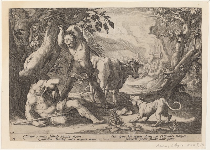 Landscape with Mercury Raising His Sword to Kill a Sleeping Argus, 1589.