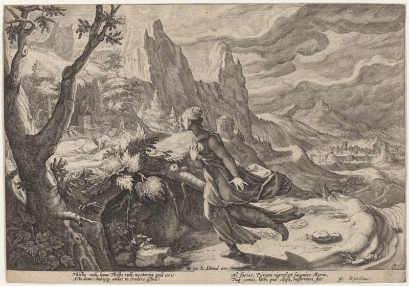 Thisbe Frightened by the Lion, c. 1615.