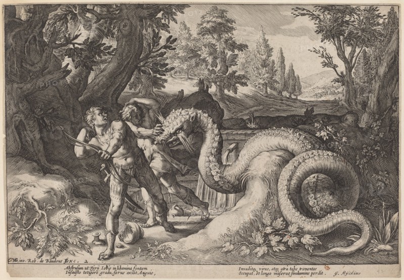 The Dragon Devouring the Companions of Cadmus, c. 1615.