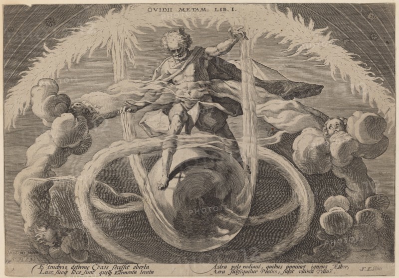 Chaos: The Untangling of Chaos, or the Creation of the Elements, 1589.