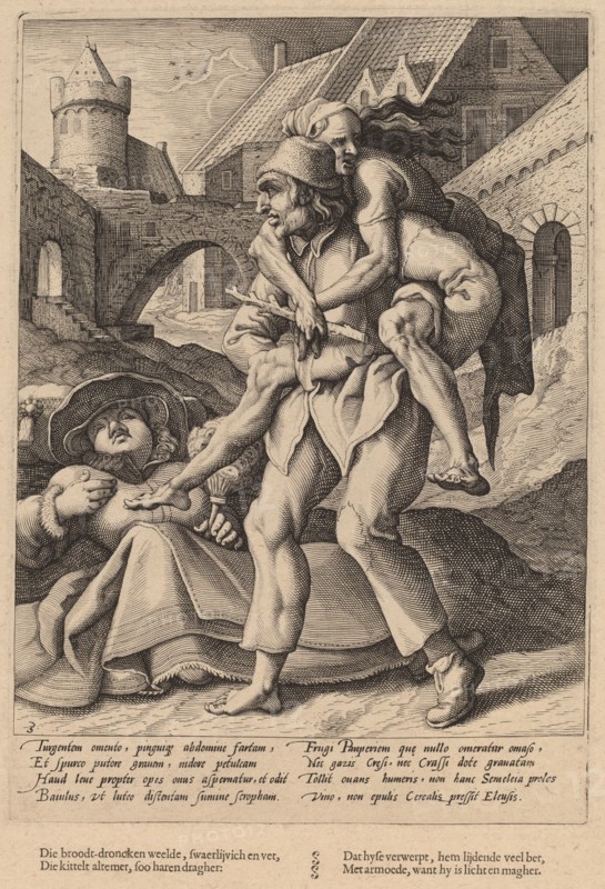 Poverty is Easier to Bear Than Luxury, c. 1592.