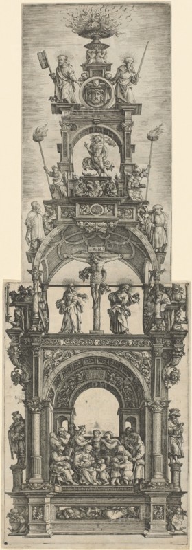 Triumphal Altar with Stages in the Life of Christ, 1518.