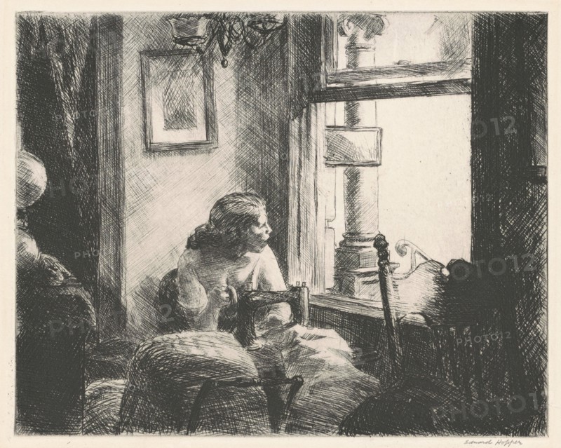 East Side Interior, 1922.