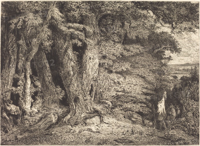 Entrance to the Forest, c. 1846.