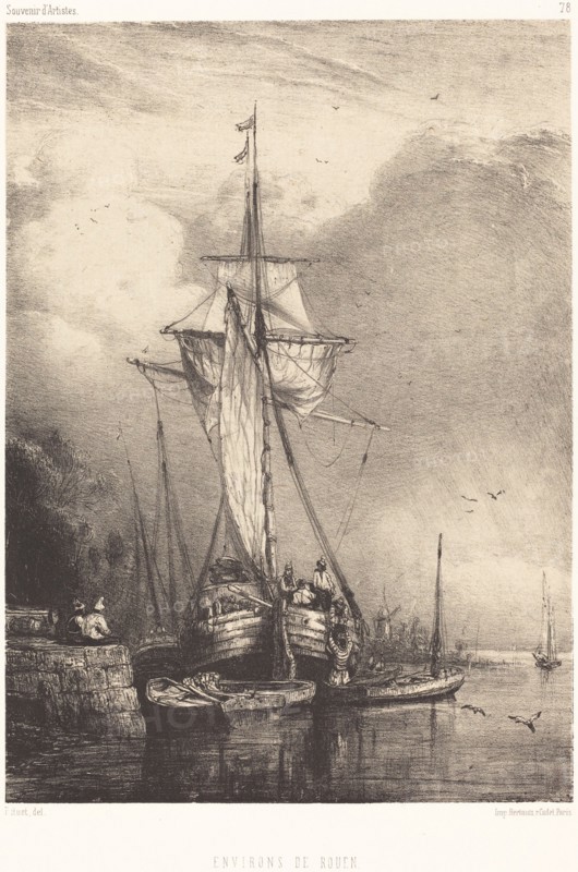 Near Rouen (Environs de Rouen).