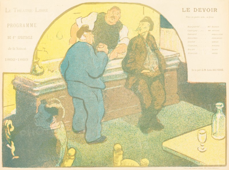 Le Devoir, 1893.