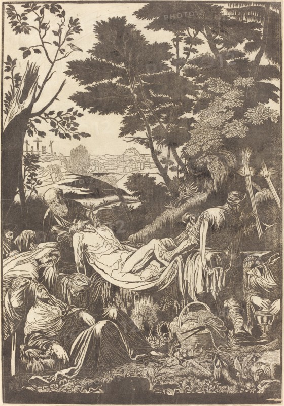 The Entombment [recto], 1739.