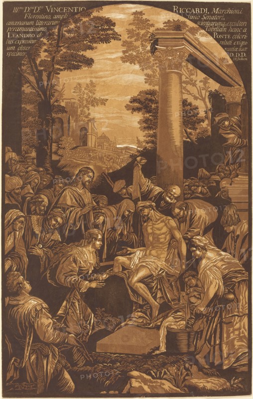 The Raising of Lazarus, 1742.