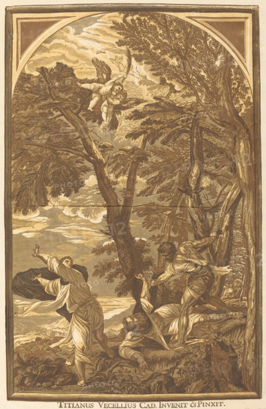 The Death of Saint Peter Martyr, c. 1738.