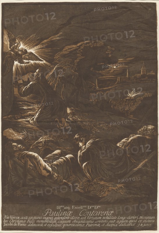 Christ on the Mount of Olives, 1743.