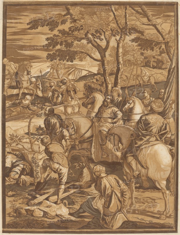 The Crucifixion (Right Panel), 1741.