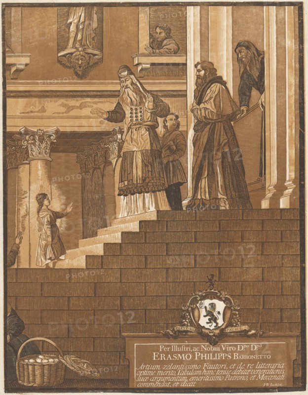Presentation of the Virgin in the Temple (Right Panel), 1742.