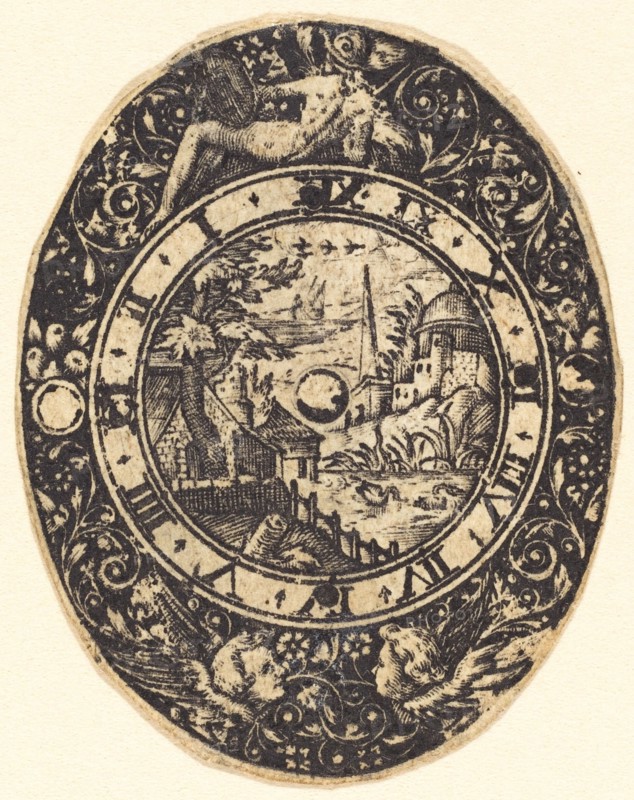 Landscape with an Obelisk.