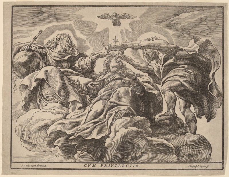Coronation of the Virgin.