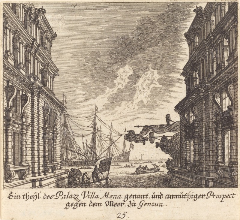 Palazzo Villamena, Genoa, 1681.
