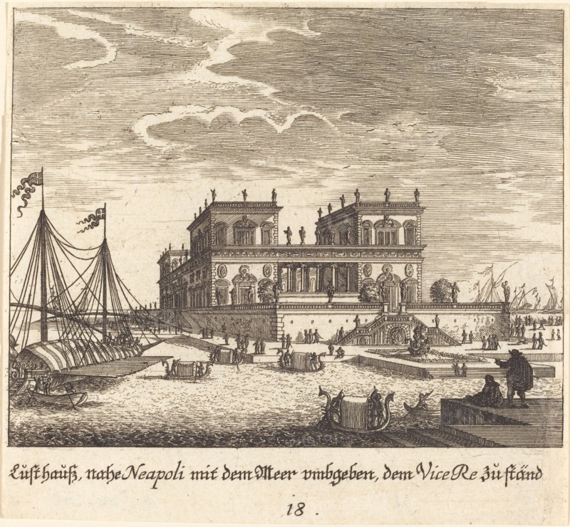 Palace, Vice Re, Naples, 1681.