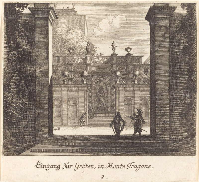 Grotto, Monta Tragone, 1681.