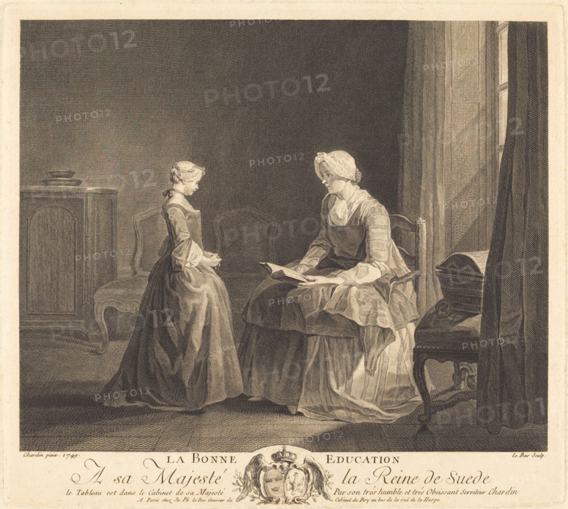 La Bonne education (The Good Education), 1757.