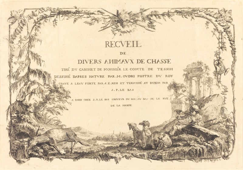 Title Page, c. 1740-1745.