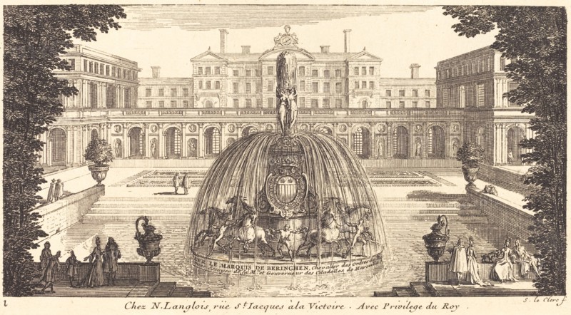 Frontispiece, 1673. Creator: Sebastien Le Clerc.