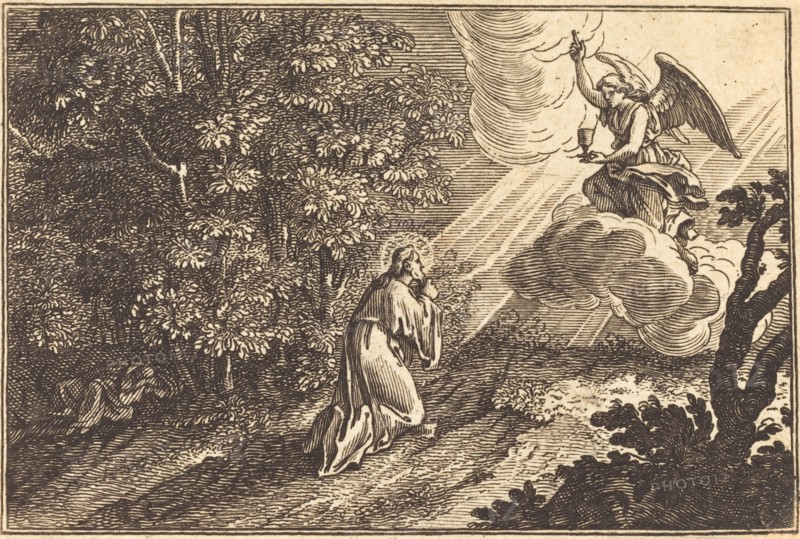 Christ Praying on the Mount of Olives. Creator: Unknown.