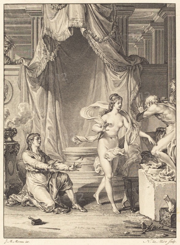 Pygmalion, 1778.