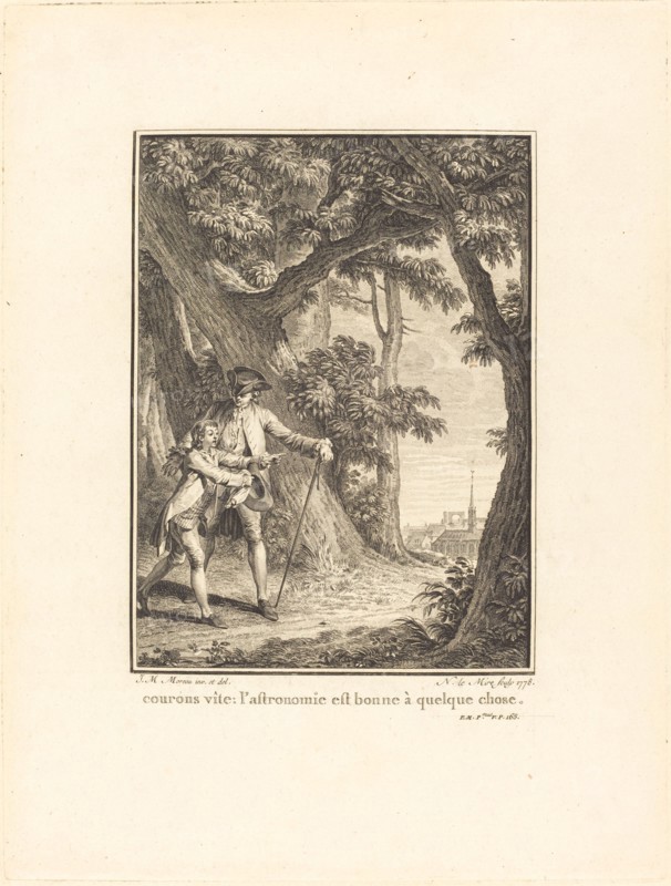 Courons vîte: l'astronomie est bonne à quelque chose, 1778.