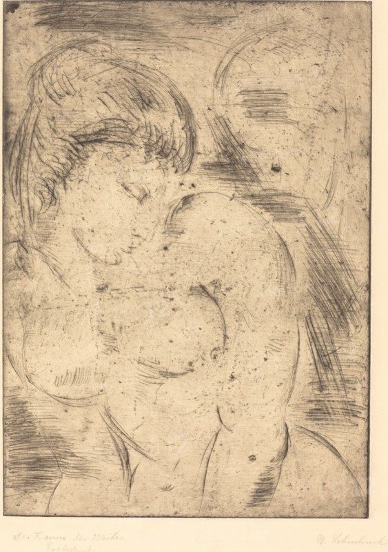 Woman's Dream (Der Traum des Weibes), 1914.