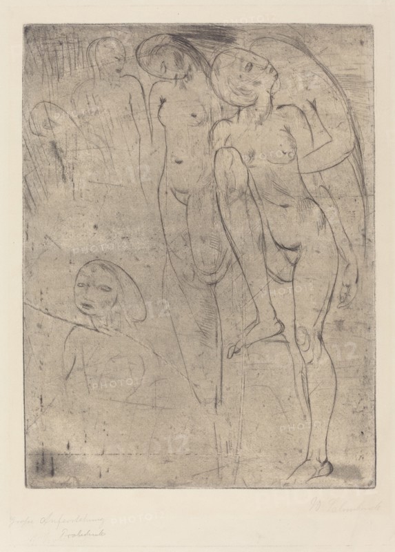 Large Resurrection (Grosse Auferstehung), 1913.