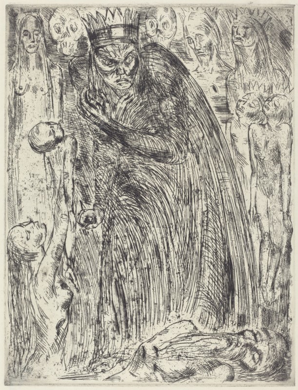 Macbeth V (The Vision of Lady Macbeth), 1918.